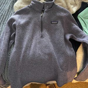 Patagonia 1/4-zip fleece size M